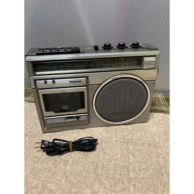 National、ナショナル、ビンテージ ラジカセ RX-1760おまけ付きの通販