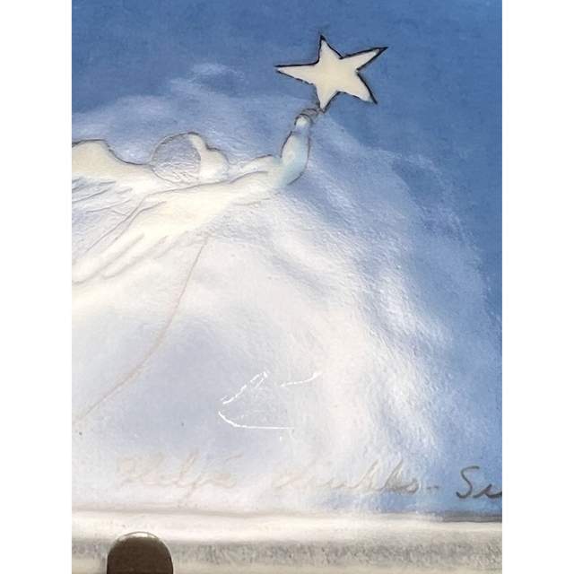 ARABIA - Flying Angel 空飛ぶ天使 2000年 陶板画 ヘルヤ アラビアの