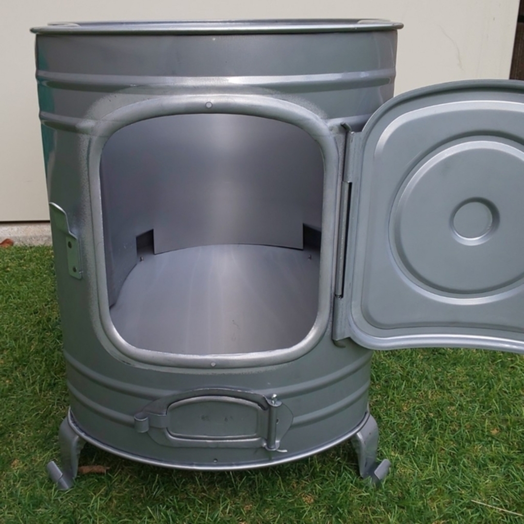 薪ストーブ 時計型 新品未使用 ☆冬キャン冬BBQや災害時の備えにもの