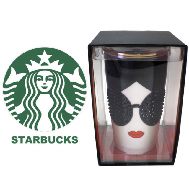希少 スターバックス × アリスアンドオリビア ウォールマグ タンブラー