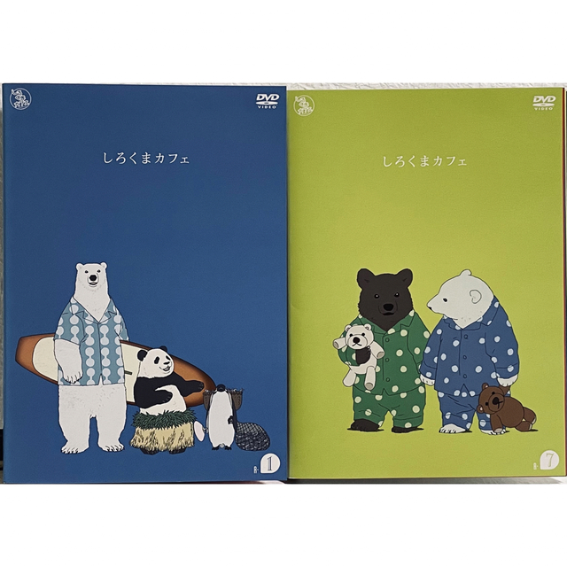全巻セットDVD▽しろくまカフェ(13枚セット)第1話～第50話 最終