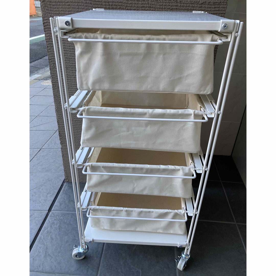 MUJI (無印良品) - 無印良品 スチール 収納 引き出し 帆布 ユニット