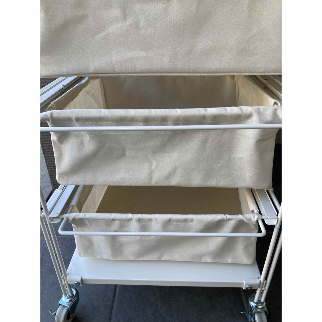 MUJI (無印良品) - 無印良品 スチール 収納 引き出し 帆布 ユニット