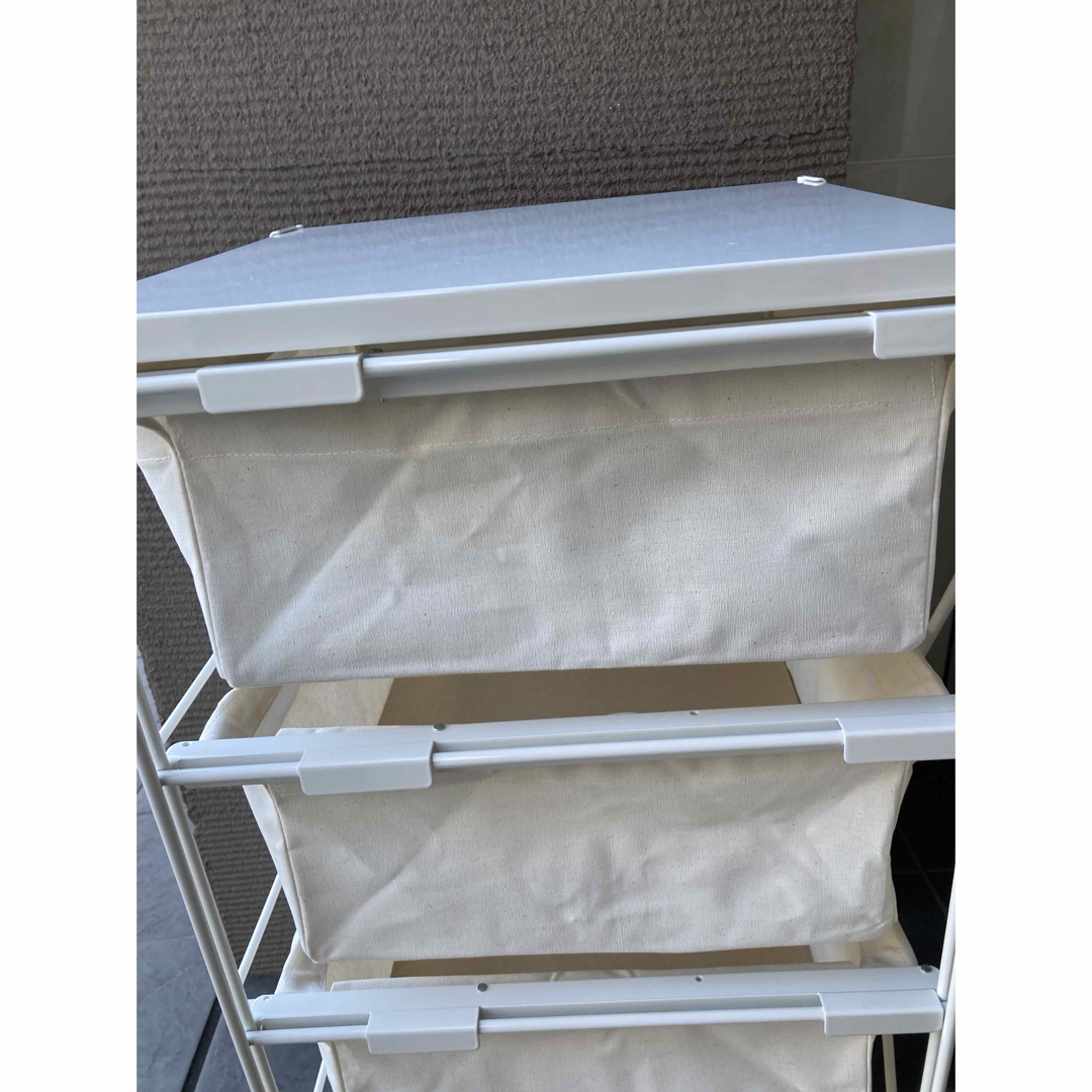 MUJI (無印良品) - 無印良品 スチール 収納 引き出し 帆布 ユニット