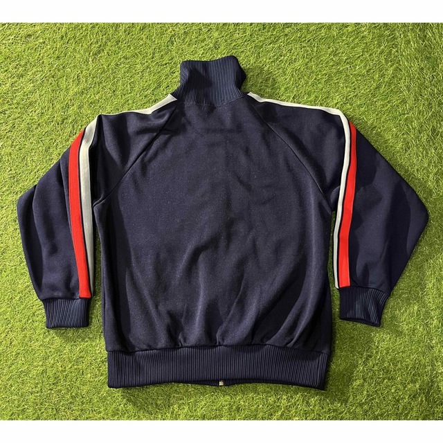 80s ASICS アシックス 日本製 レトロ ジャージ トラックジャケットの