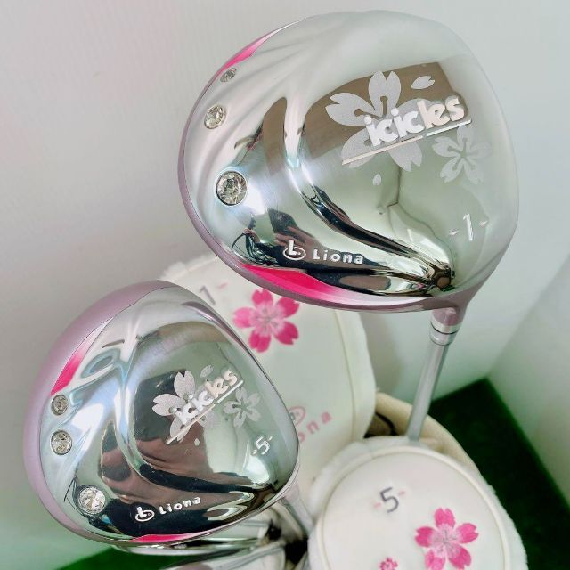極美品☆レディース】icicles Liona ゴルフクラブセット 入門者用の