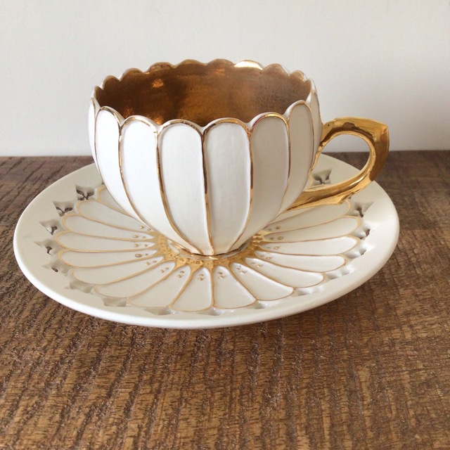伊藤剛俊 金彩カップアンドソーサーSETの通販 by Link2020's shop｜ラクマ