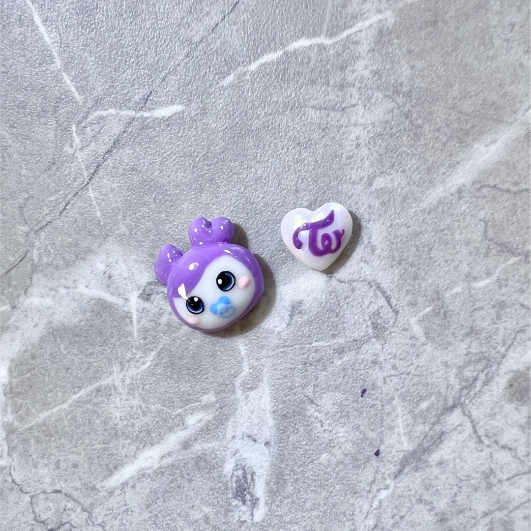 ♡TWICE ラブリー ネイルパーツ♡の通販 by en _nail202211｜ラクマ