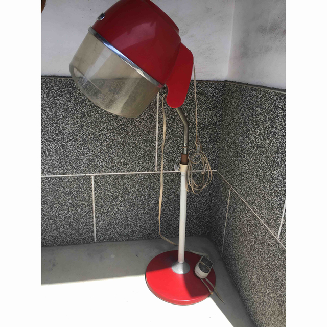 動作確認済み 昭和レトロ ナショナル ヘアーセット スタンドドライヤー