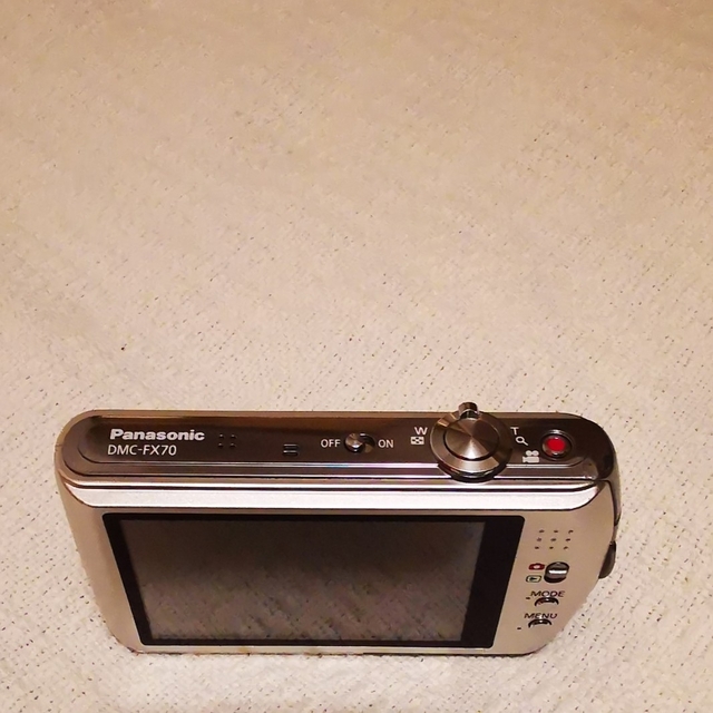 Panasonic - LUMIX DMC-FX70 シルバー 【中古品】デジタルカメラの通販