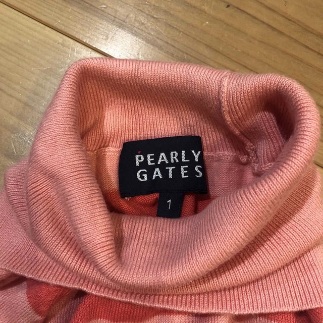 PEARLY GATES - PEARLYGATES タートル ニット セーター 長袖の通販 by