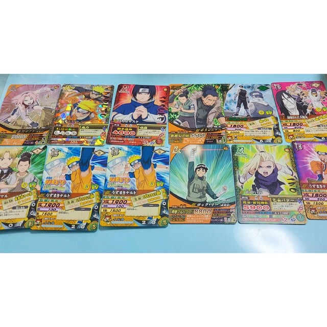 BANDAI - NARUTO ナルト データカードダス 計12枚 まとめ売りの通販 by