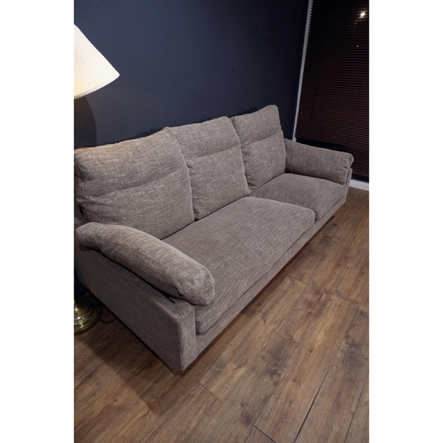 自社配達圏内3/30お届け限定価格☆ケユカカレント3人掛けフェザー