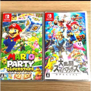 Nintendo Switch - Nintendo Switch マリオパーティ スマブラの通販 by