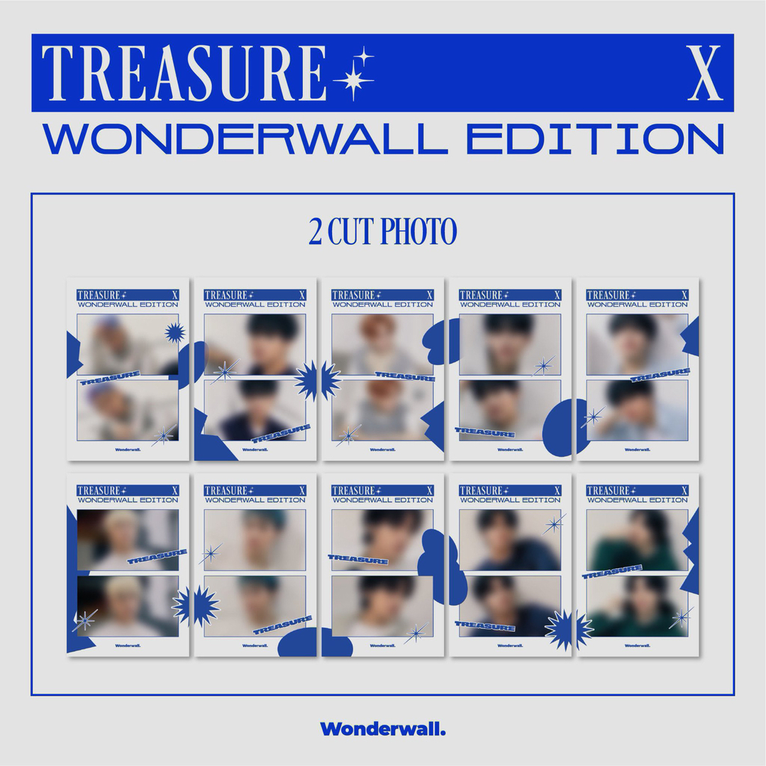 TREASURE - treasur wonderwall アサヒ トレカ フォトカード