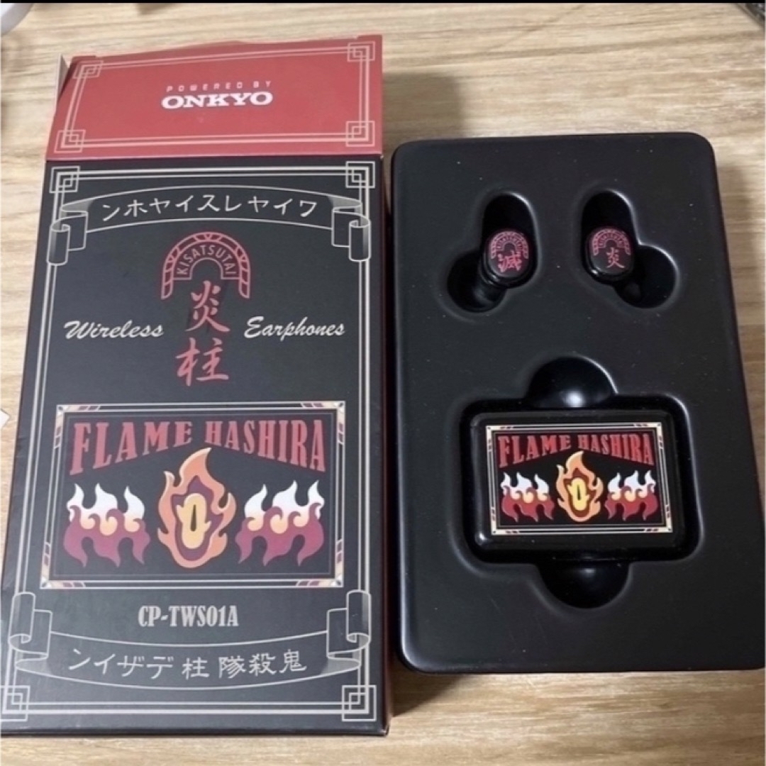 ONKYO - 鬼滅の刃 ワイヤレスイヤホン 説明書有り 煉獄杏寿郎の通販 by