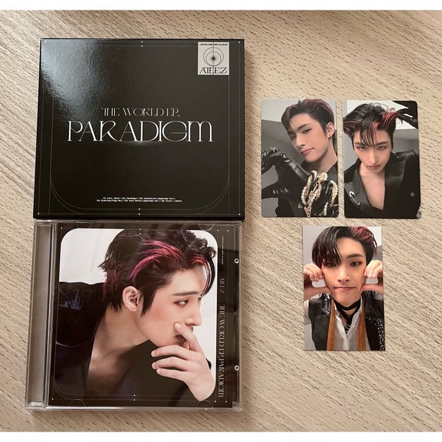 ATEEZ - ATEEZ CD(個別盤)+トレカ ミンギセットの通販 by なじょん's