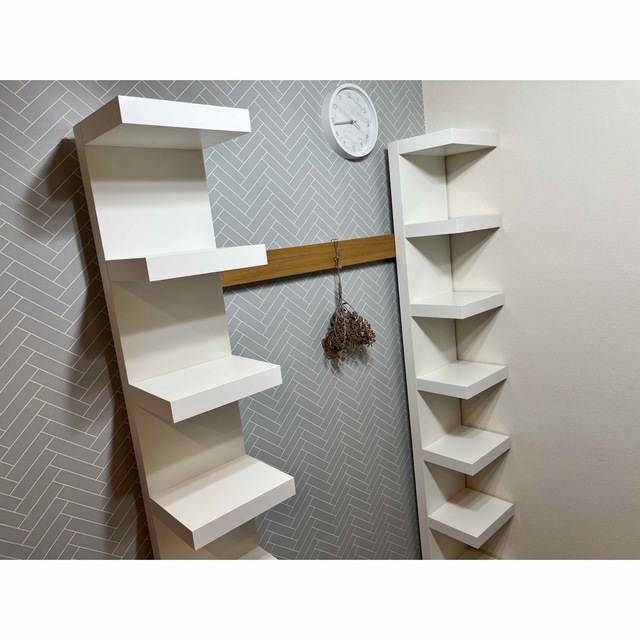 IKEA - IKEA LACK ラック ウォールシェルフユニット, ホワイトの通販