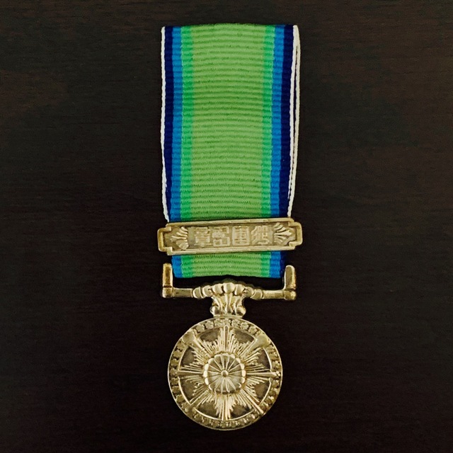 希少レア品・銀製！！》《送料無料》⭐︎ 大東亜戦争従軍記章 銀製勲章