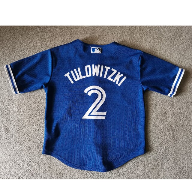 Majestic - MLB ブルージェイズ キッズ ユニフォームの通販 by