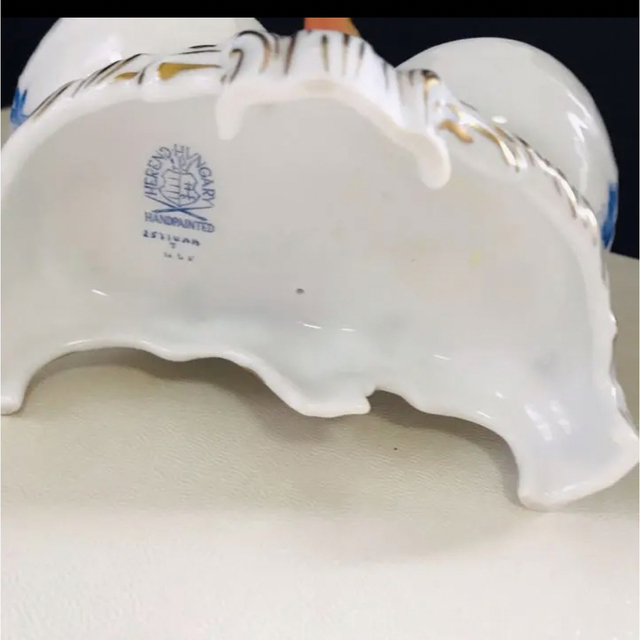 ヘレンド ダブルディッシュ フィギュリン