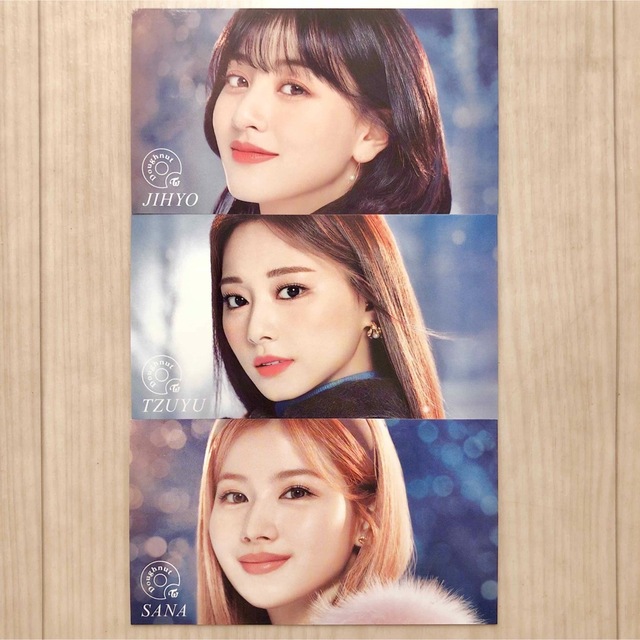 TWICE - TWICE ツウィ ジヒョ サナdoughnut ドーナツ ステッカー