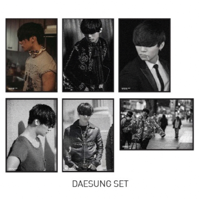 BIGBANG - 【 テソン 】BIGBANG MADE ポストカード 6枚セットの通販 by