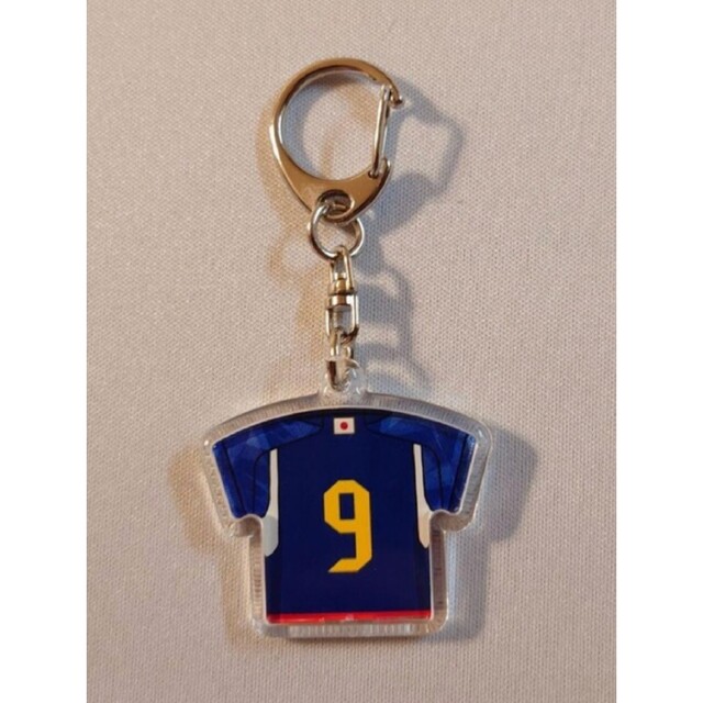 日本代表 三笘薫 キーホルダー ユニフォーム ブライトン プレミア