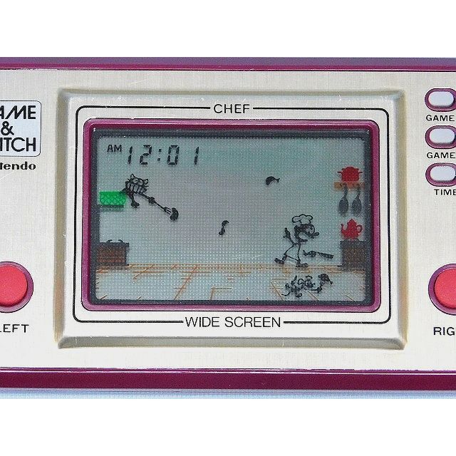 昭和レトロ 動作品 任天堂 ゲームウォッチ シェフ の通販 by