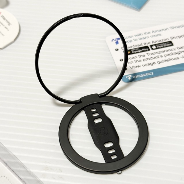 Apple - 未使用品！ EWA ewa エワ リング マグネット MagSafe ブラック