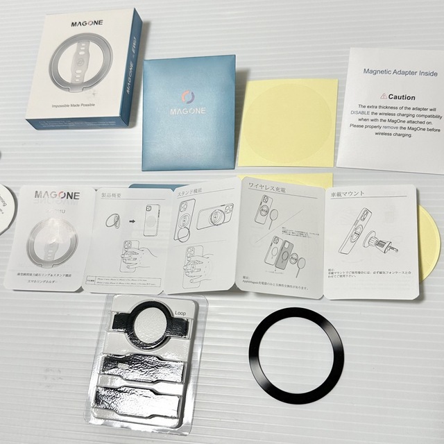 Apple - 未使用品！ EWA ewa エワ リング マグネット MagSafe ブラック