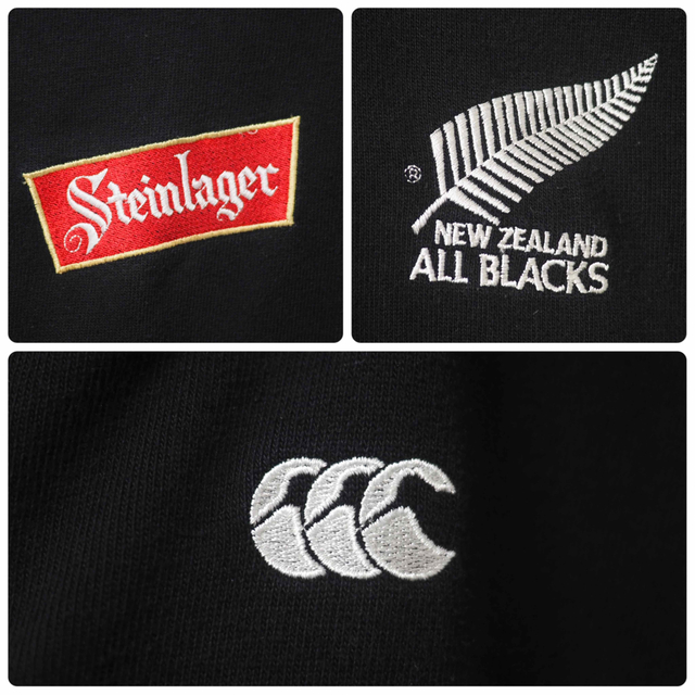 Vintage 90's CANTERBURY×ALL BLACKS ラガーシャツ 90s Canterbury of