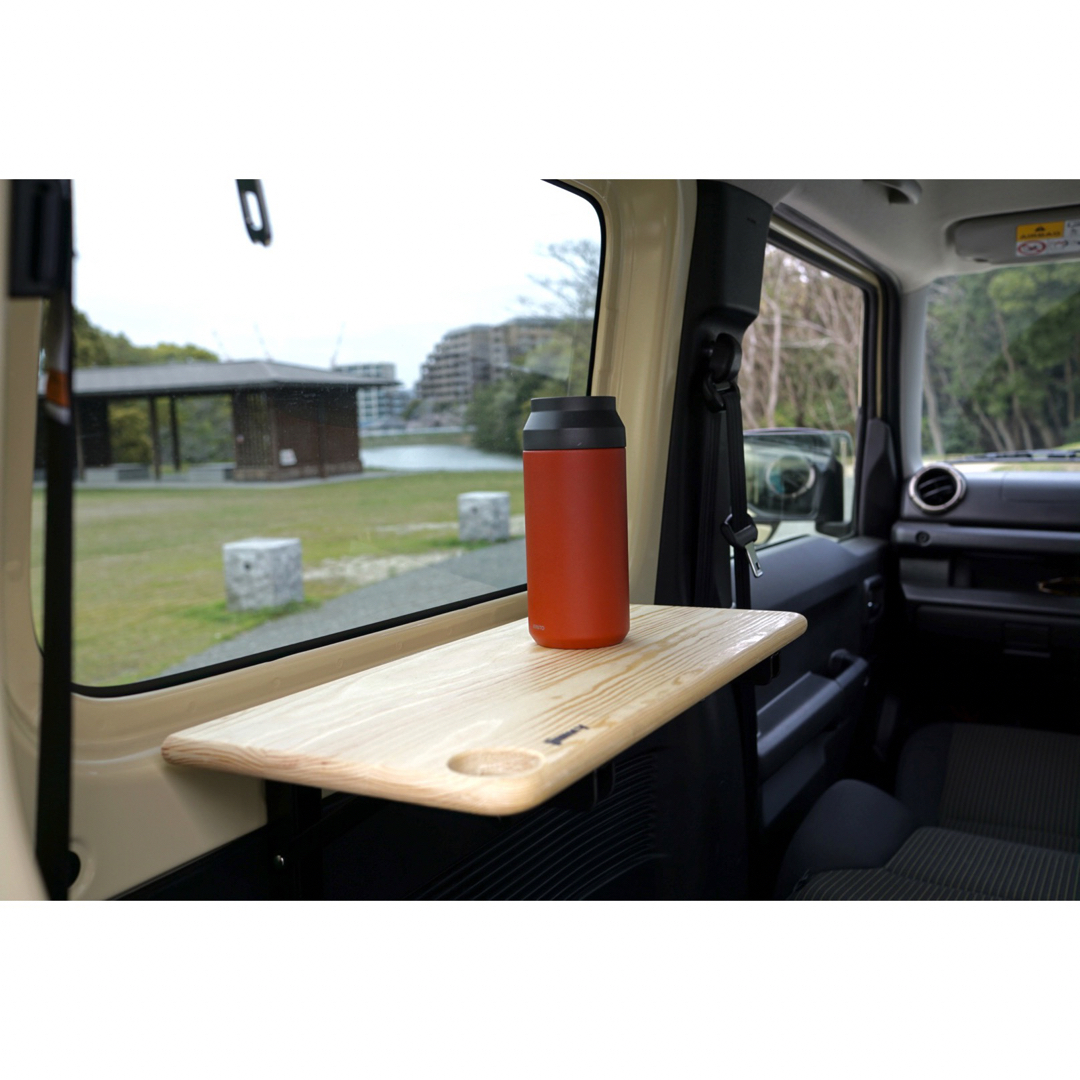 新型ジムニー 折り畳み式サイドテーブル JIMNY刻印(W)