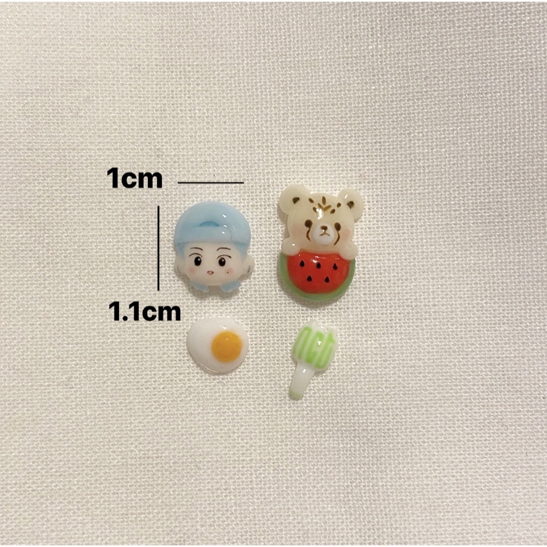 3Dネイルパーツ クレイジェル nct nctdream nct127 マークの通販 by h