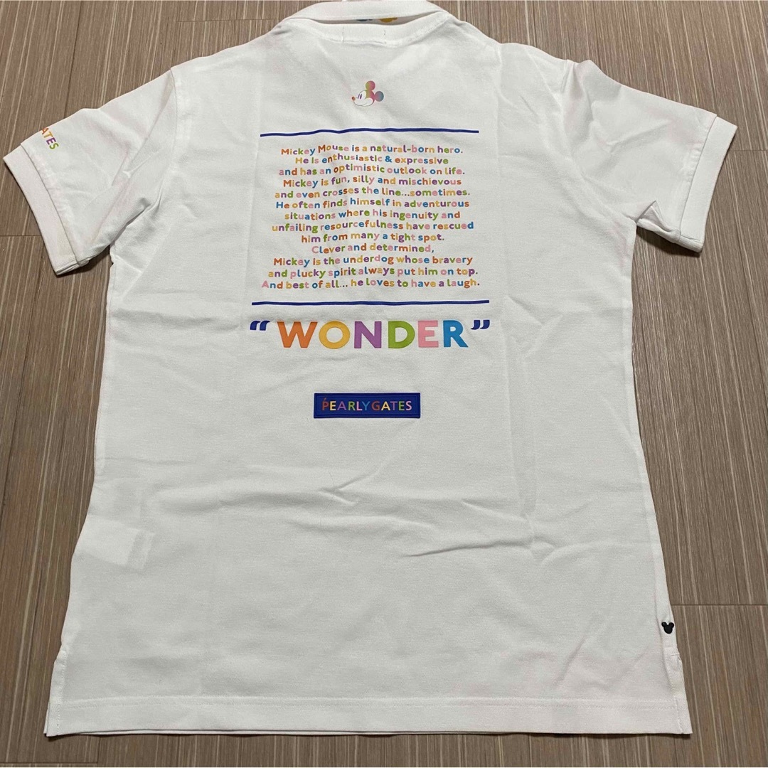 PEARLY GATES - 新品未使用 パーリーゲイツ ミッキーマルチカラー半袖