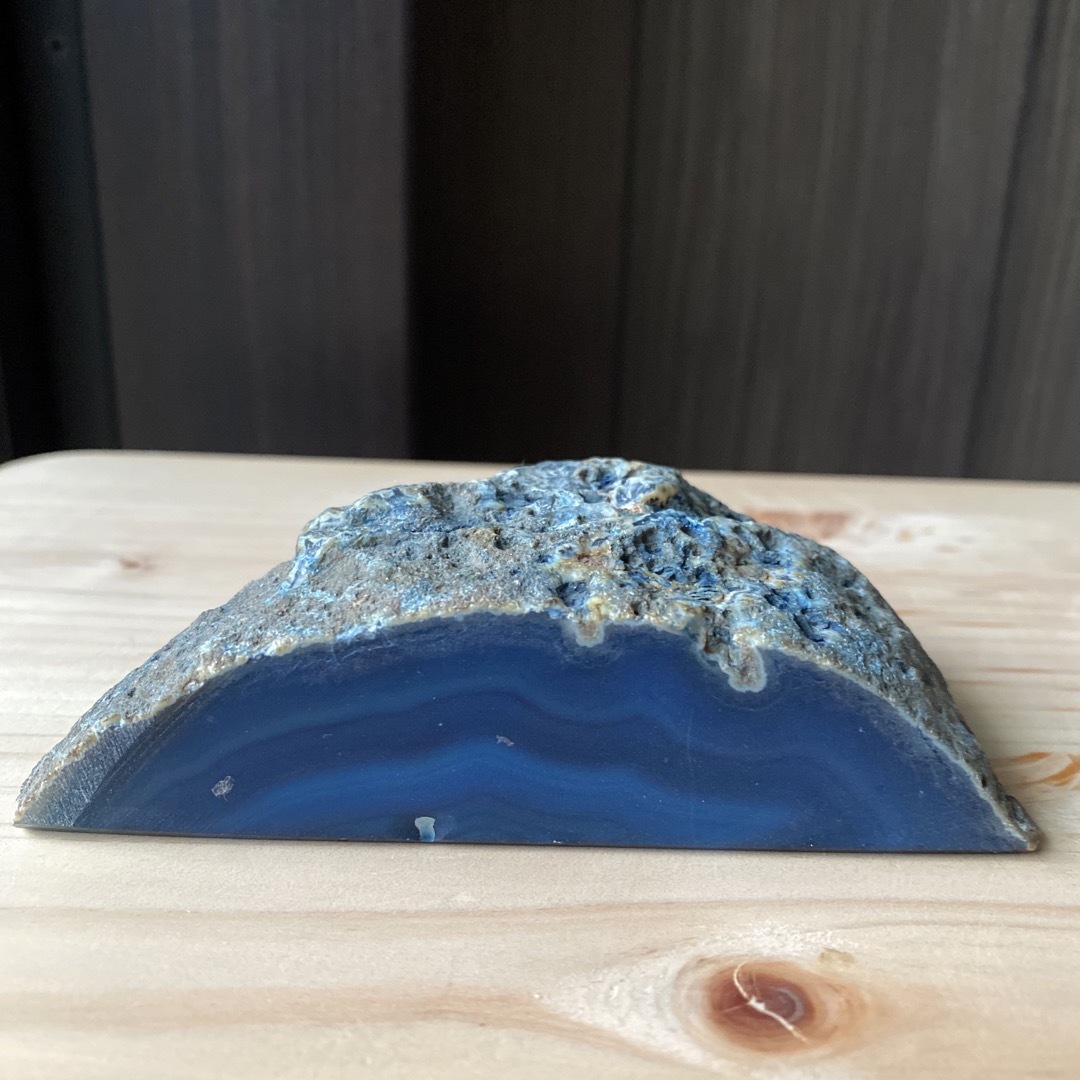 青い石のペーパーウエイトの通販 by RosemaryFactory's shop｜ラクマ