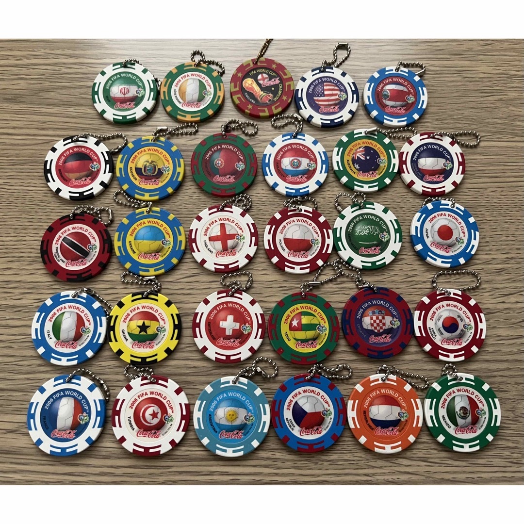 コカ・コーラ - キーホルダー コカ・コーラ サッカー ワールドカップ