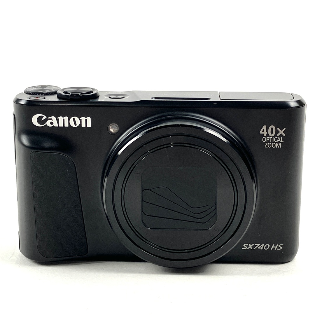 キヤノン PowerShot SX740 HS ブラック 中古の通販 by バイセル ラクマ