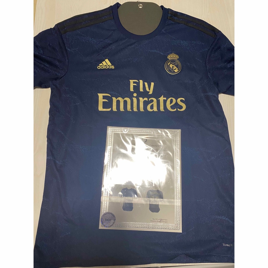 ベッカム レアル・マドリード サイン入りユニフォームの通販 by T's