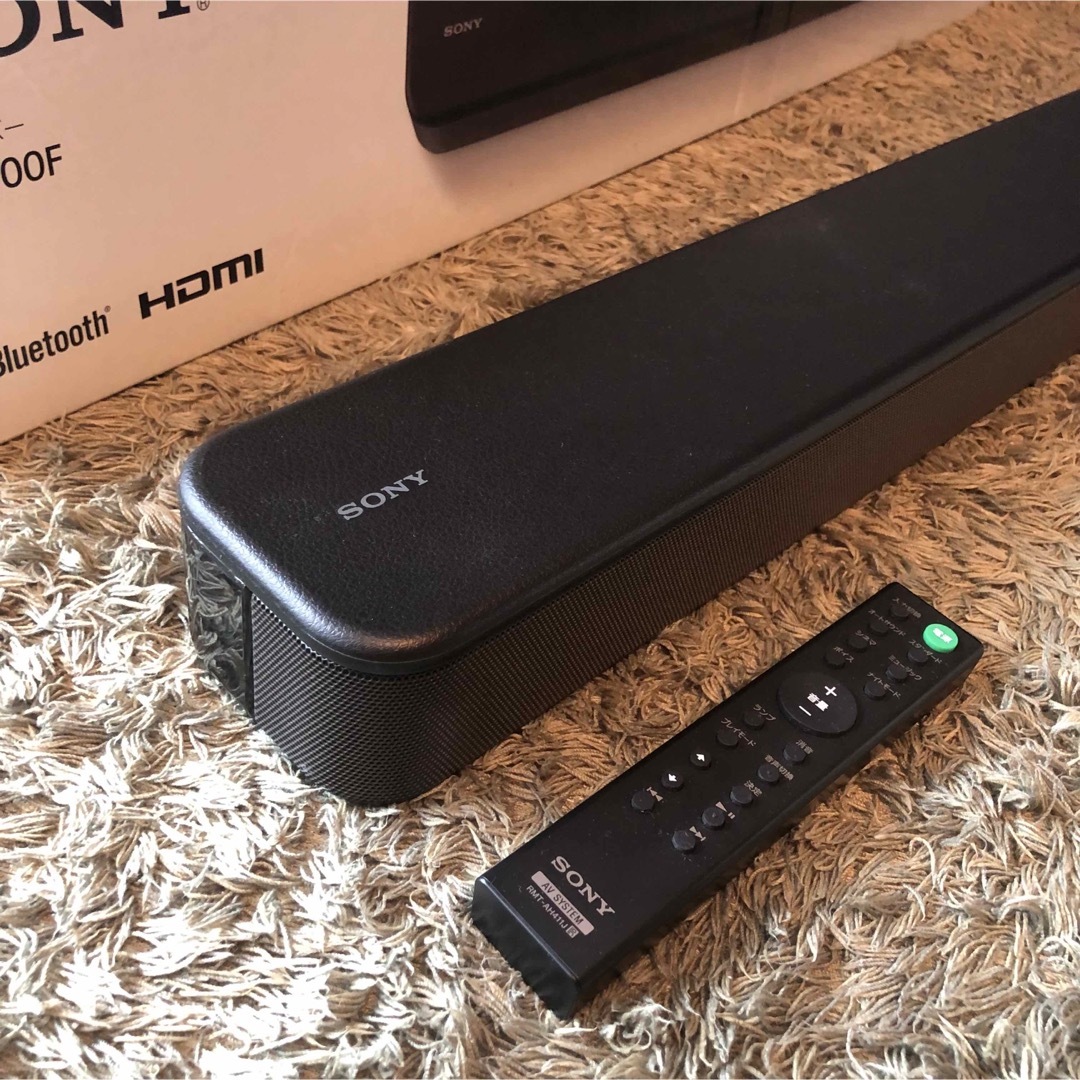 SONY - 23年製SONY HT-S100F サウンドバー スピーカー HDMIケーブル付