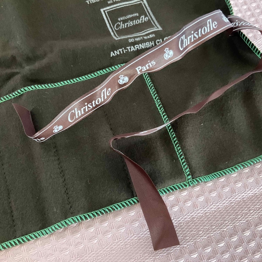 Christofle - クリストフル カトラリー 変色防止 収納袋の通販 by