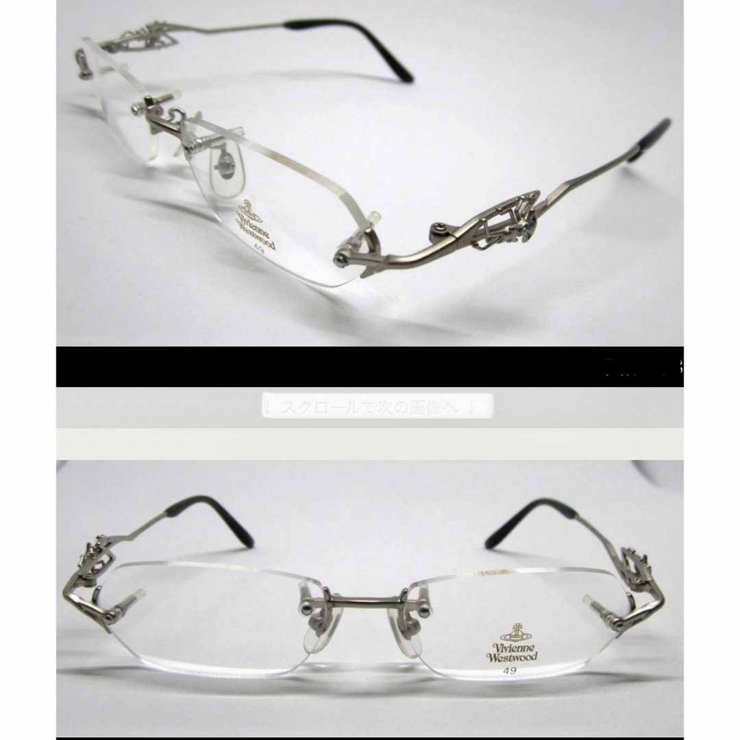 Vivienne Westwood - Vivienne Westwood ふちなしメガネフレーム 日本
