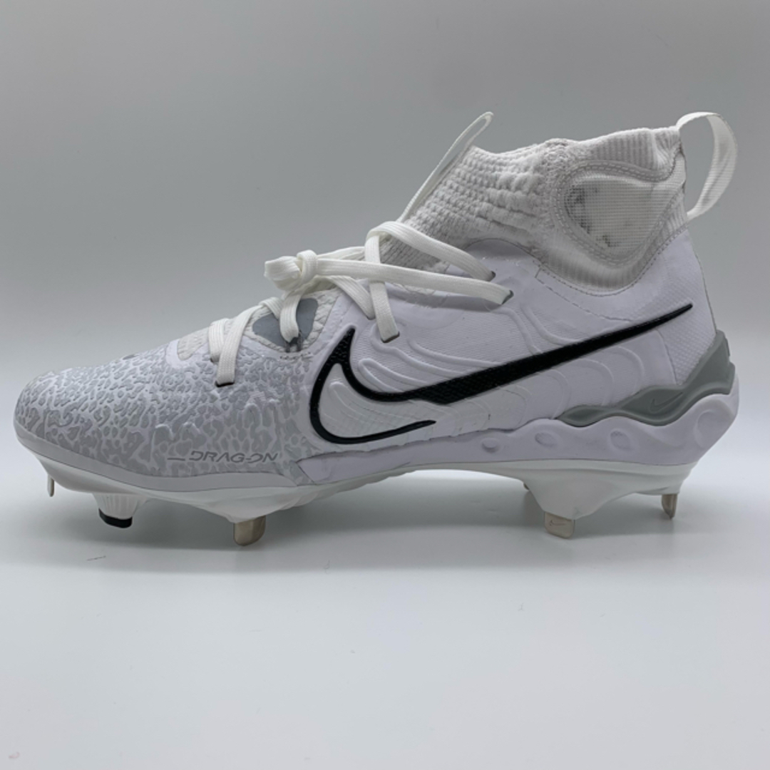 NIKE - NIKE 野球 スパイク 白 ホワイト 軽量 ミドルカット 26.5㎝の