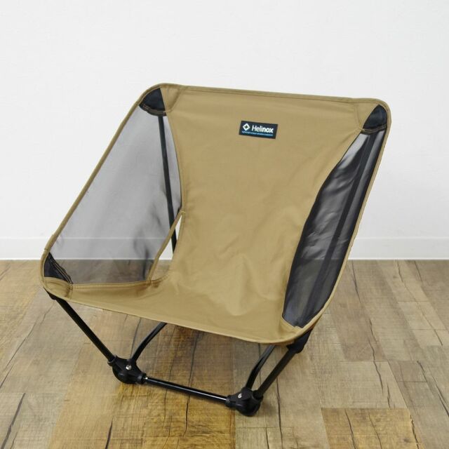 極美品 ヘリノックス Helinox グラウンド チェア コヨーテタン