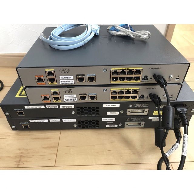 CCNA、CCNP】4台セットCisco892J、Catalyst2960 の通販 by ys1980211's