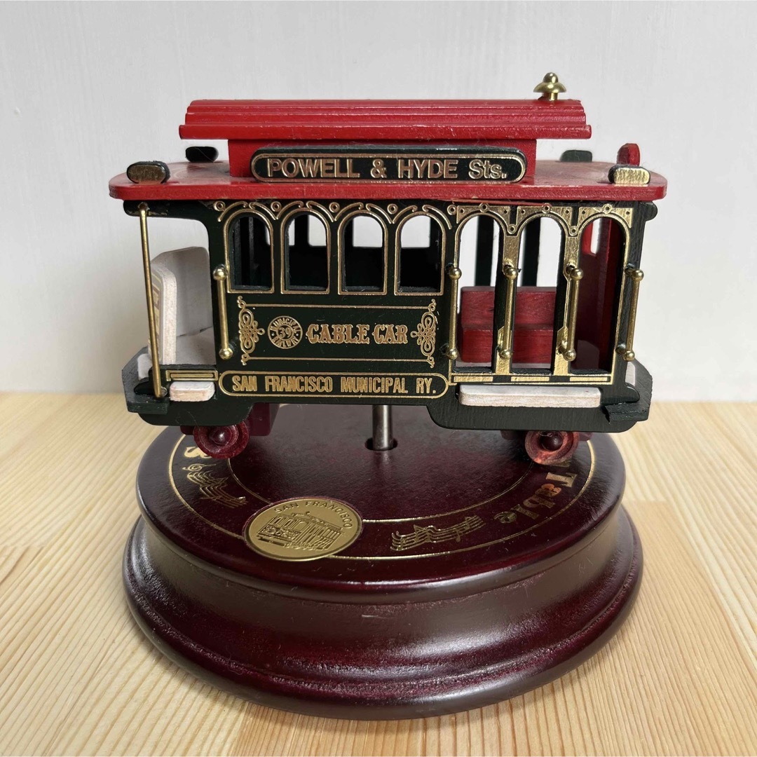 パウエルハイド ケーブルカー サンフランシスコ ミュージックボックス