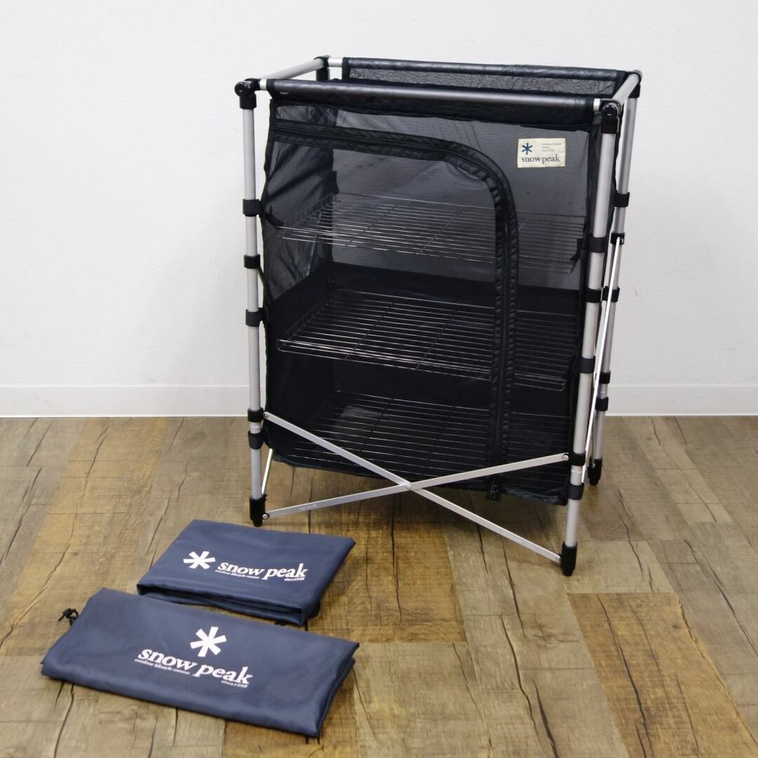 Snow Peak - 美品 廃盤 スノーピーク snowpeak ネットラックスタンド