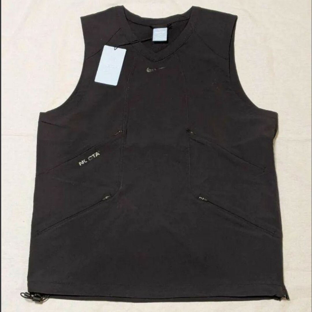 NIKE - 値下げ【希少・新品】ナイキゴルフベストNIKExDrake NOCTA黒 S