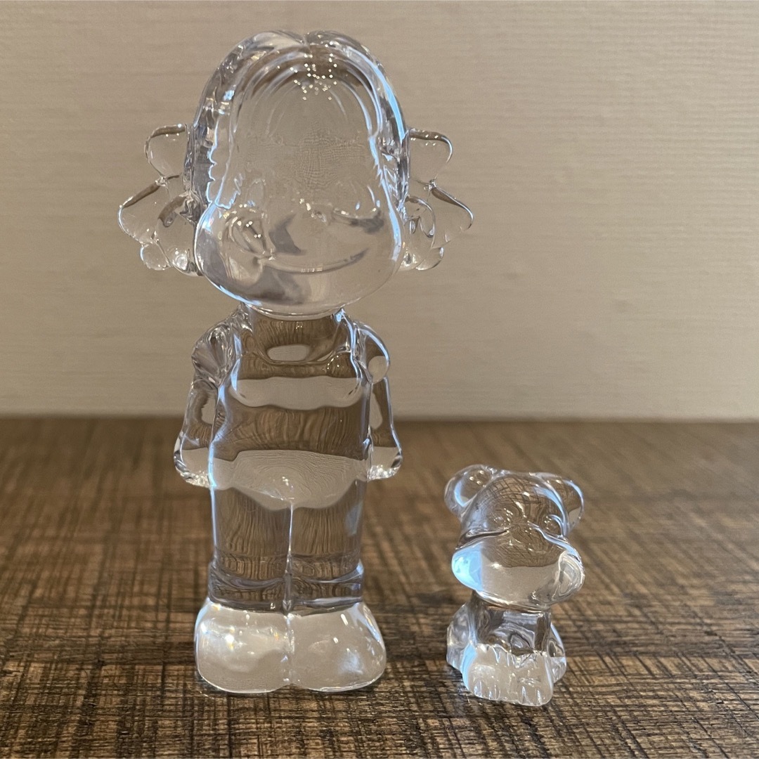不二家 - 藤谷 ペコちゃん ガラスの置物の通販 by LaLaLand｜フジヤ
