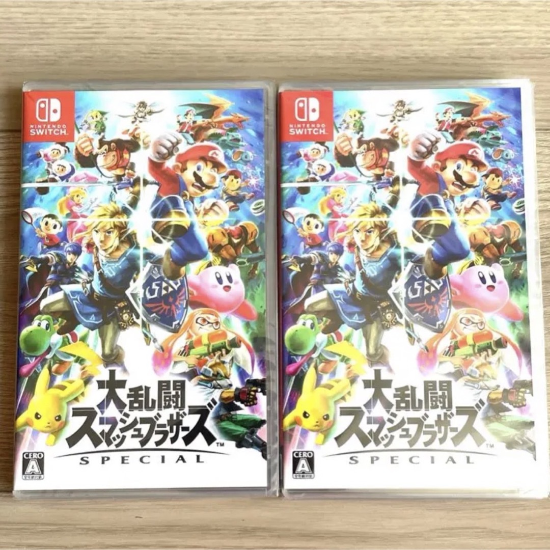 Nintendo Switch - 大乱闘スマッシュブラザーズ【新品2本セット】の